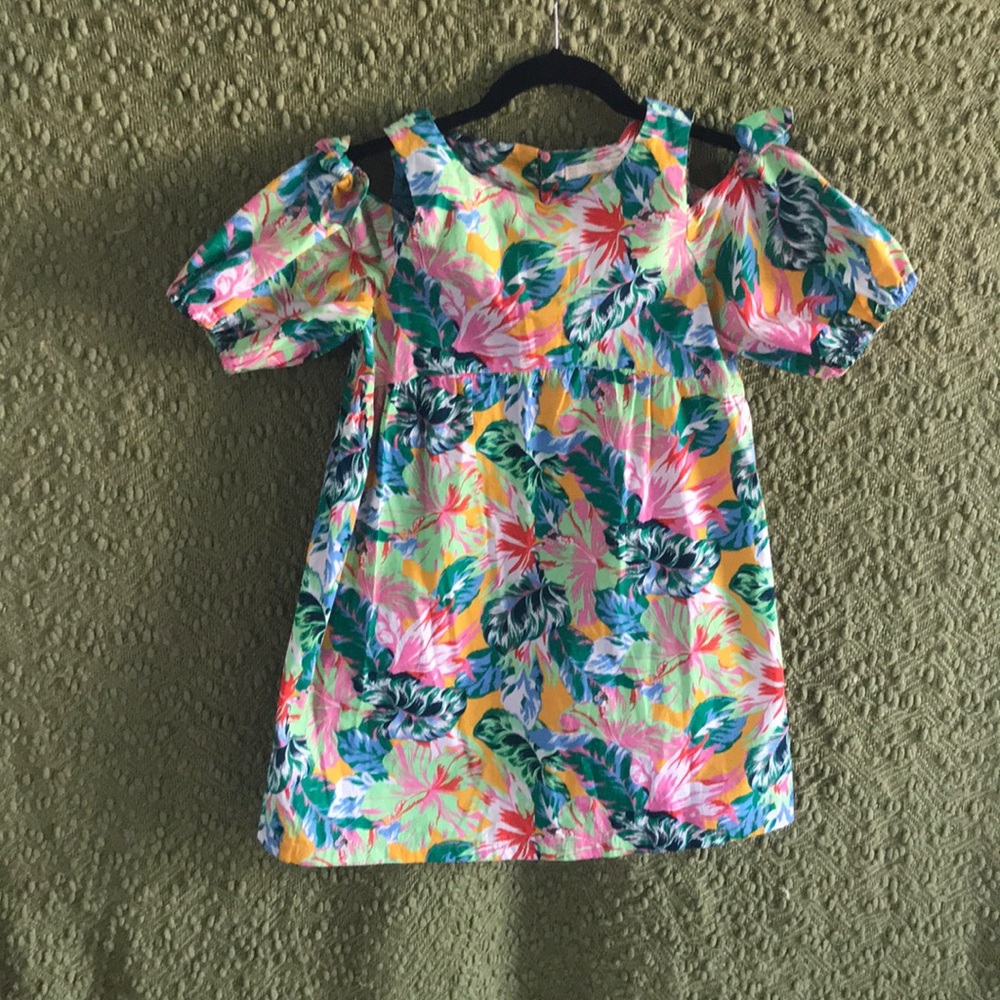 Zara Girls Floral Dress S 11/12